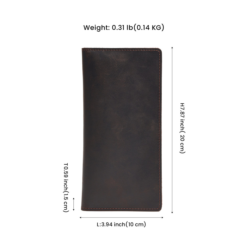 Crazy Horse Leather Wallet (1)