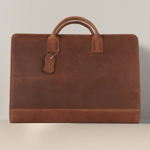 Crazy Horse leather Briefcase Laptop Bag (11)