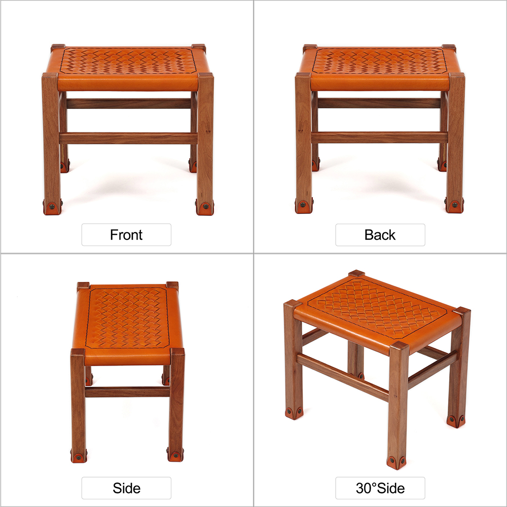 Customizable Handmade European Quadrangular Stools (2)