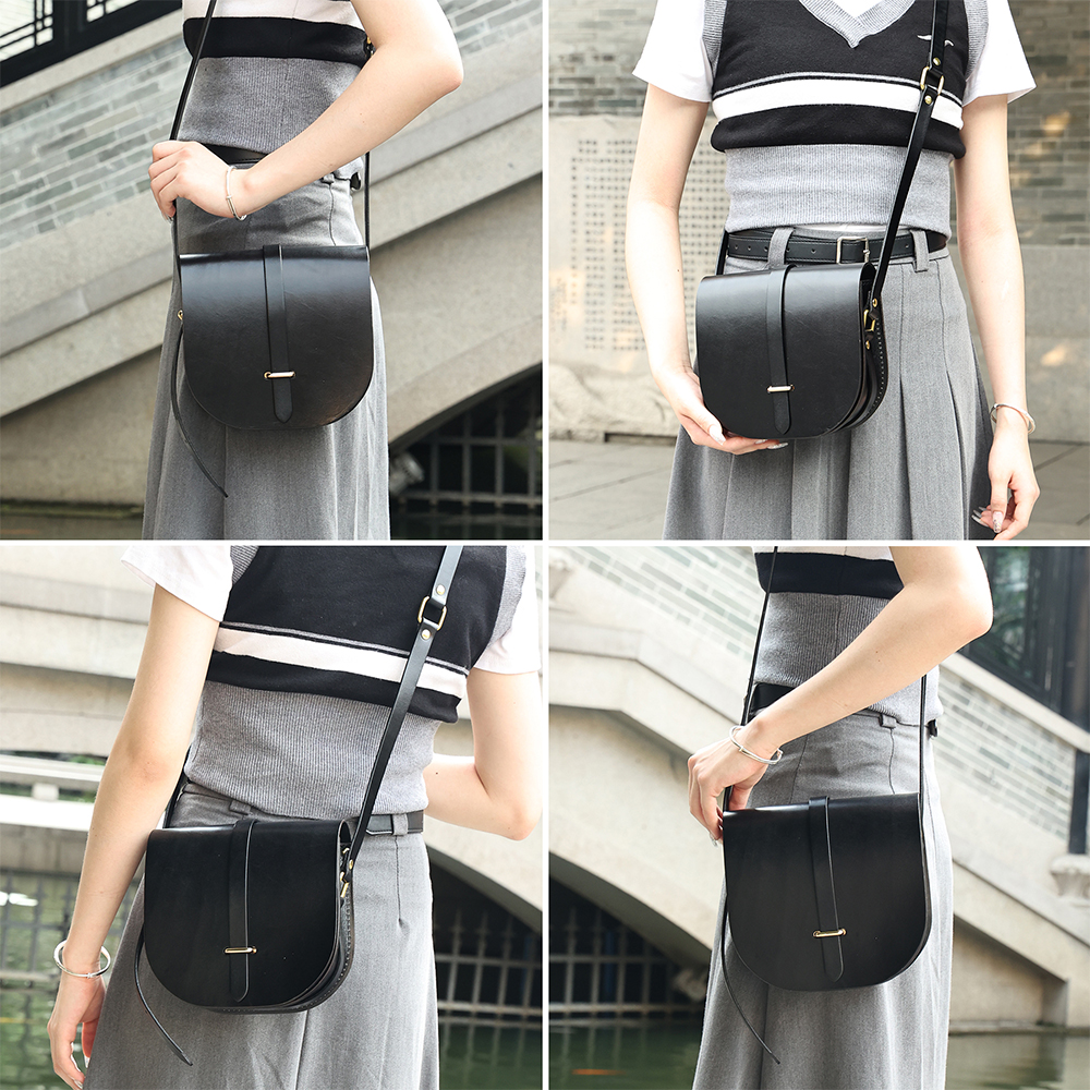 Customizable leather ladies crossbody bag  (1)