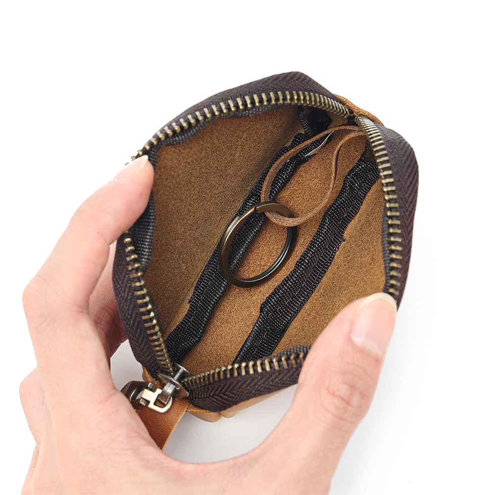 Customizable leather unisex coin purse (2)