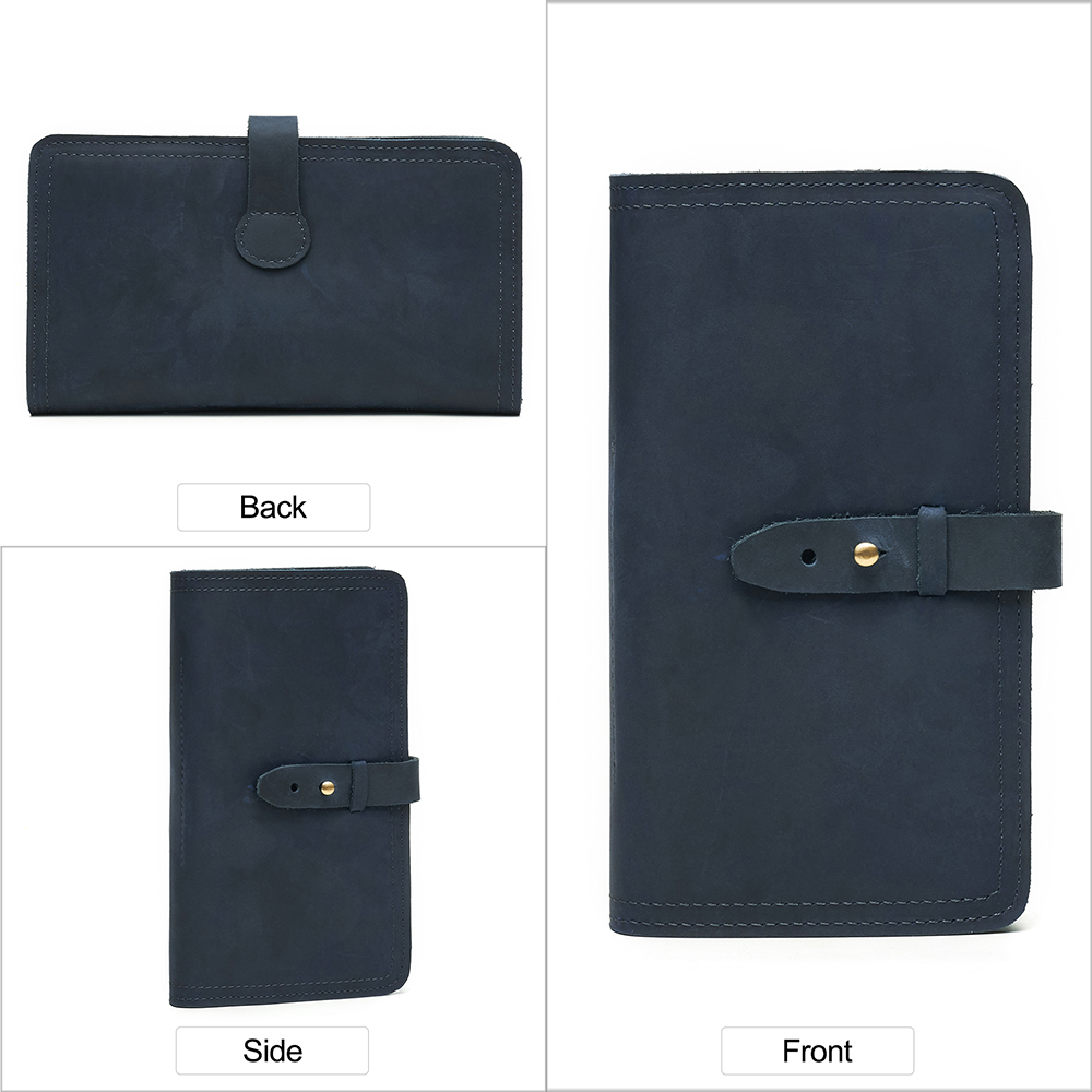 Genuine Leather Passport Case  (2)