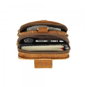 Genuine leather waist bag (38)