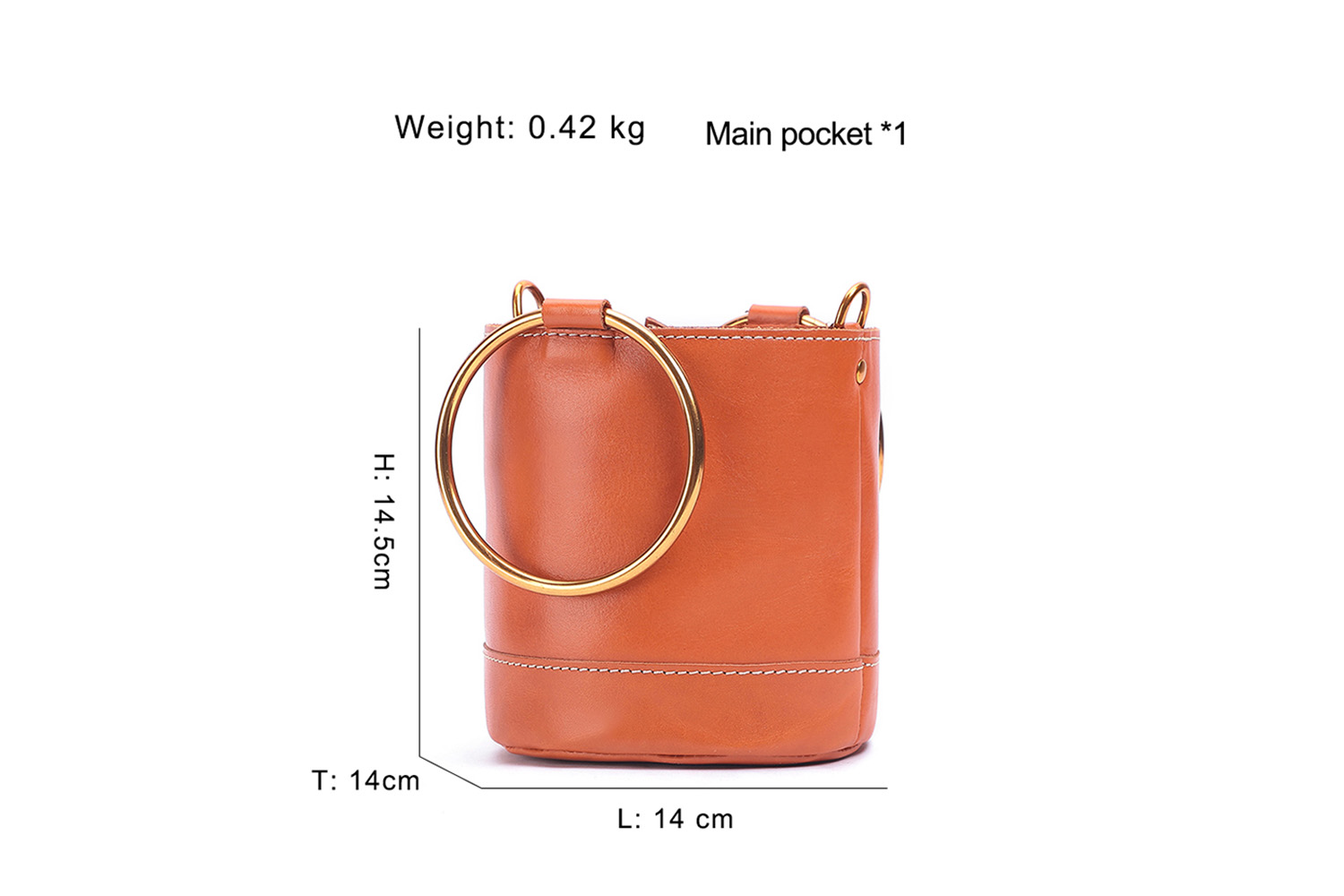 High-end customized ladies handbag (1)