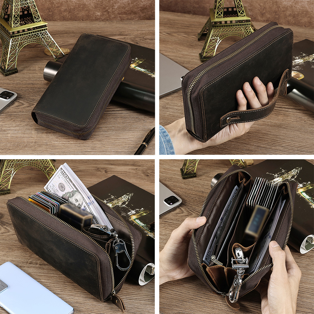 High-end customized men's clutch bag (2)