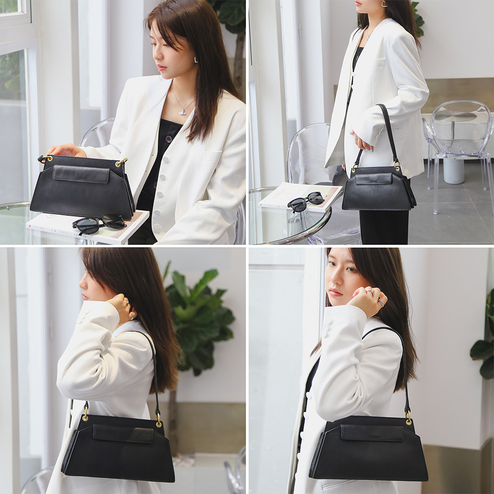 High quality customized leather ladies crossbody bag (3)