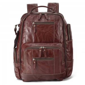 Vegetable tanned leather backpack (15)