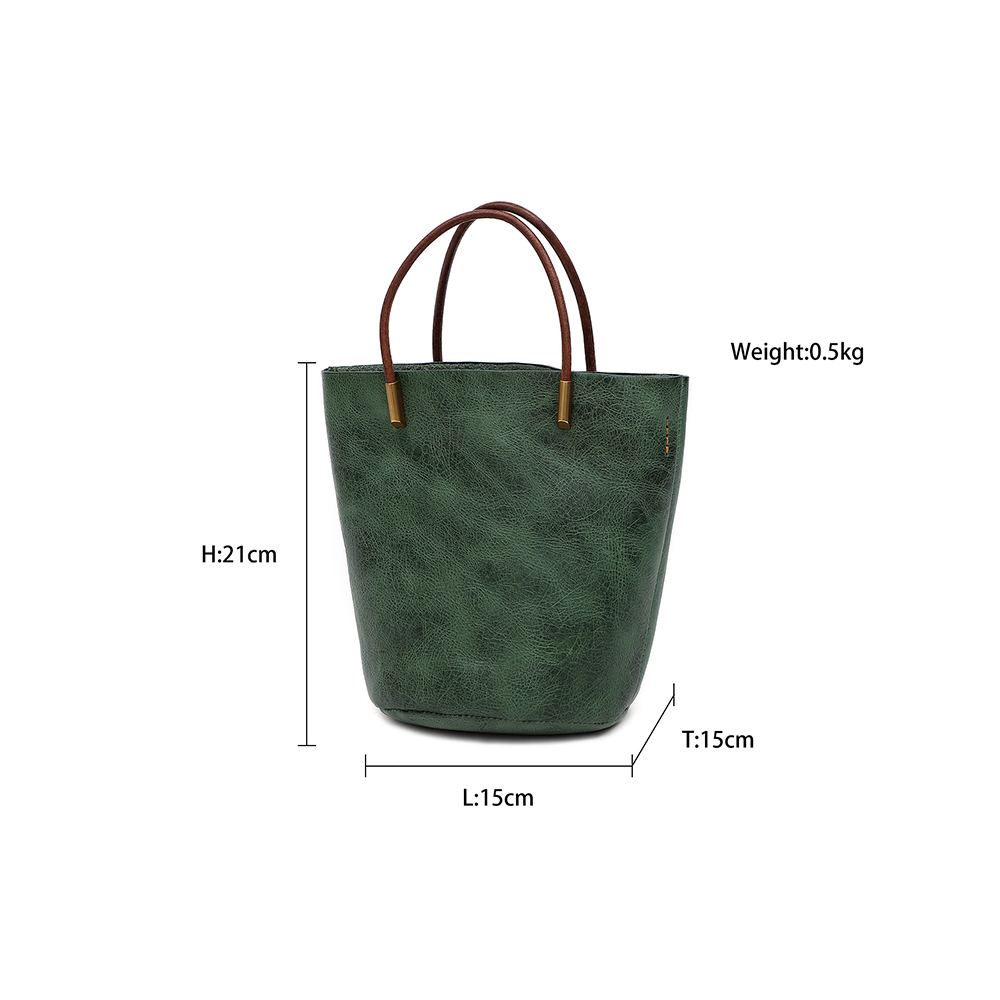 Vegetable tanned leather handbag (9)