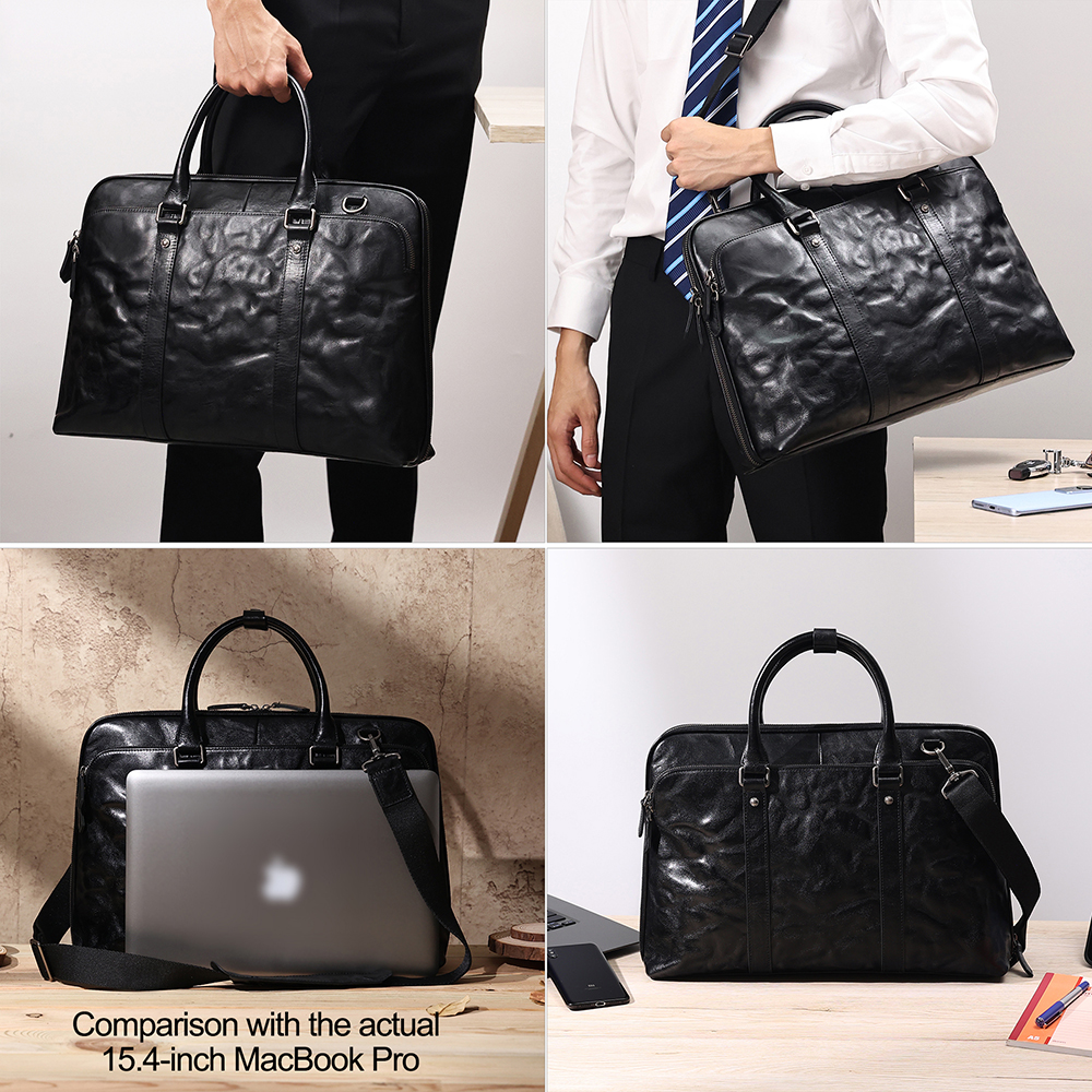 Wholesale Business Retro Briefcase Men's Bags (5)