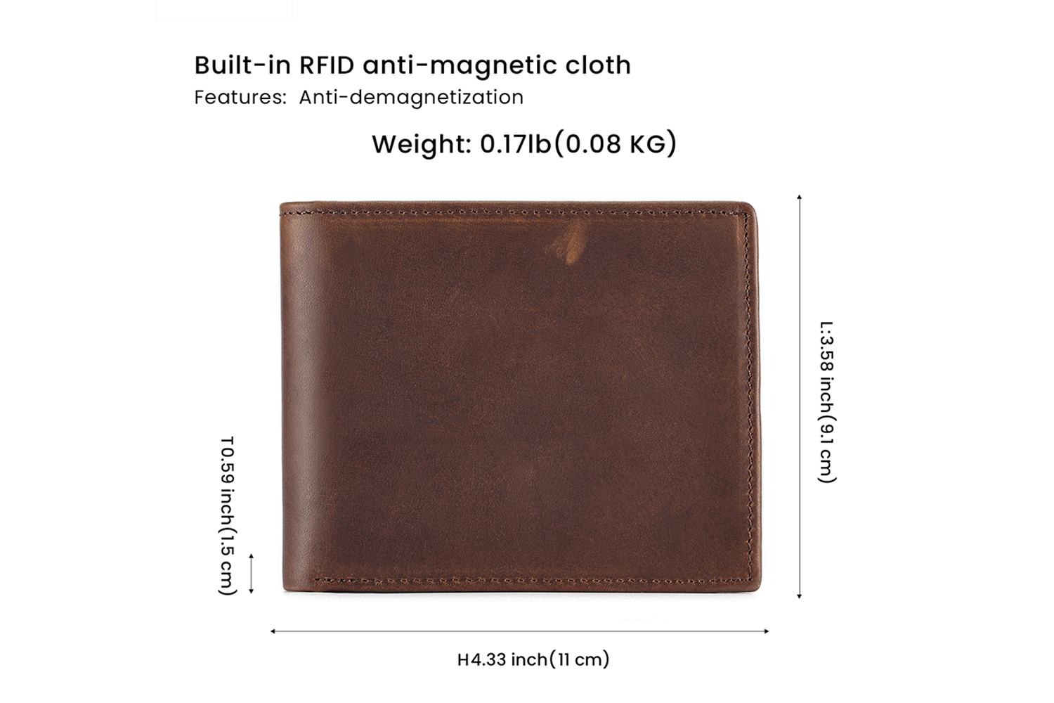 Wholesale Genuine Leather Men's Coin Purse (1)