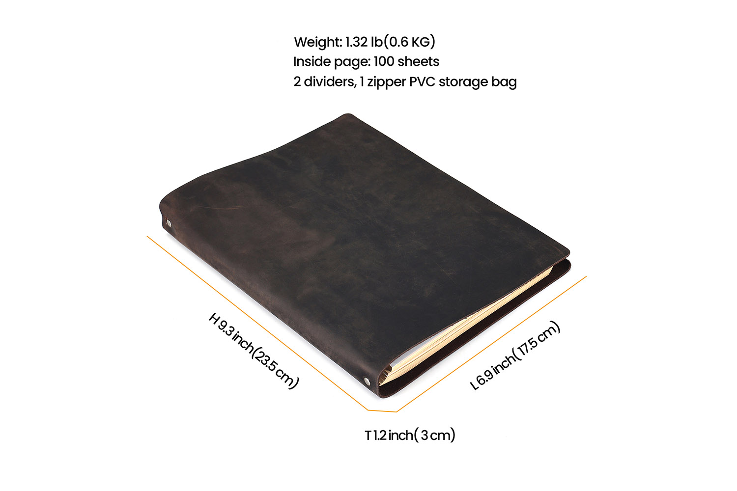 Wholesale Genuine Leather Vintage Notepads (4)